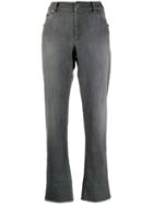 Brunello Cucinelli Raw Cuff Jeans - Grey