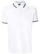 Woolrich Striped Trim Polo Shirt - White