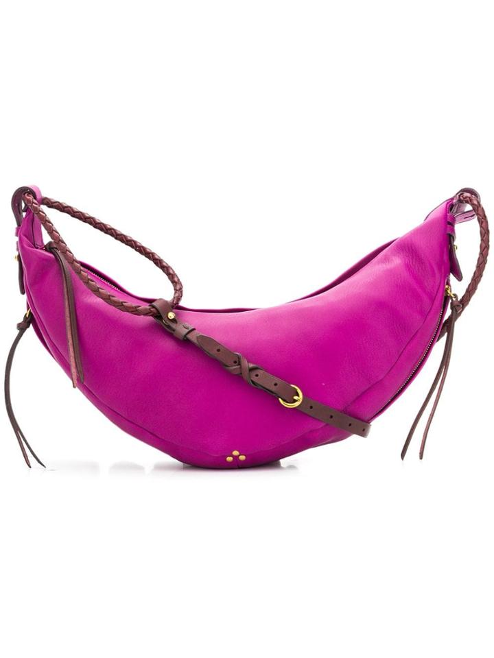 Jérôme Dreyfuss Willy Shoulder Bag - Purple