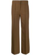 Dorothee Schumacher Mid-rise Flared Trousers - Brown