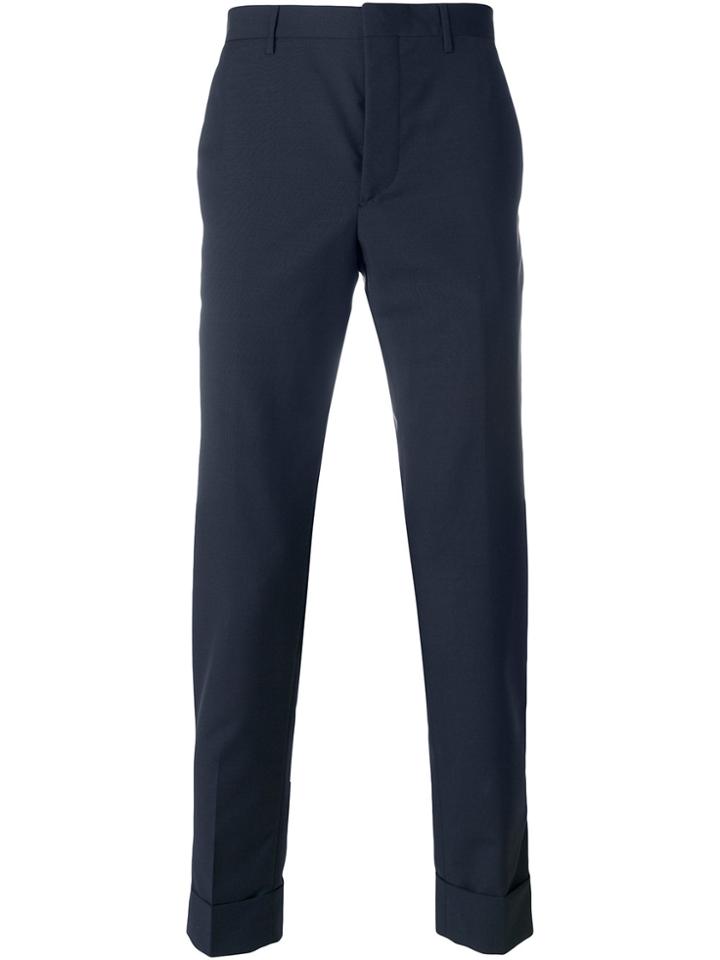 Prada Straight Trousers - Blue