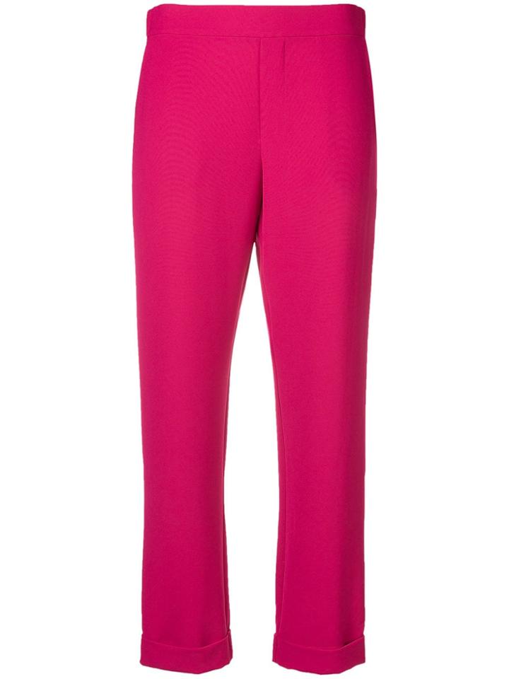 P.a.r.o.s.h. Cropped Trousers - Pink