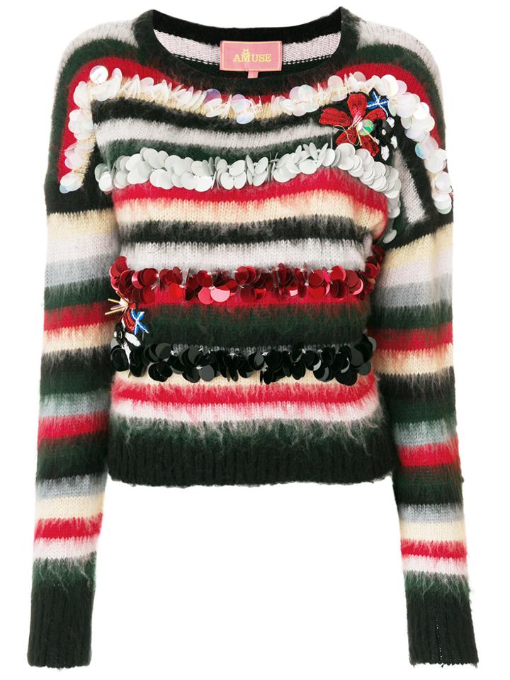 Amuse Naomi Jumper - Multicolour