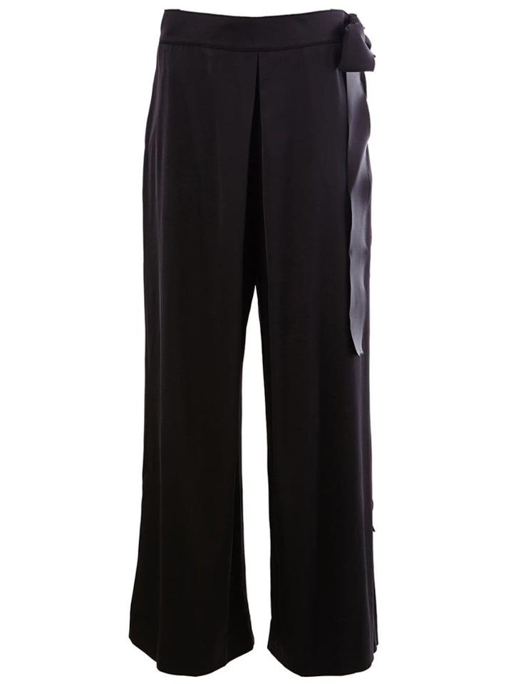 Maison Rabih Kayrouz Wide Leg Trousers - Black
