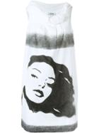 Moschino Vintage Woman Stencil Print Dress, Women's, Size: 42, Nude/neutrals