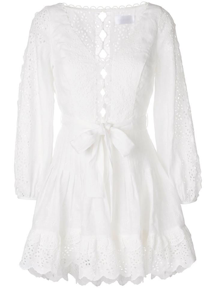 Zimmermann Helm Dress - White
