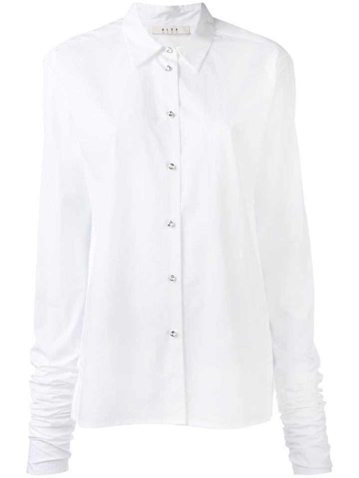 Alyx Infinity Sleeve Shirt, Women's, Size: Small, White, Cotton