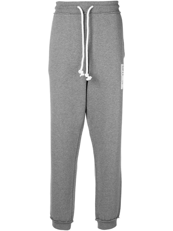 Maison Margiela Patched Track Pants - Grey