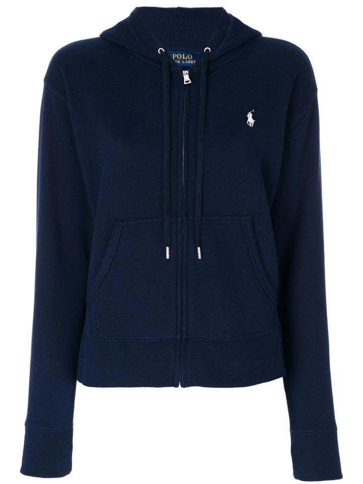 Polo Ralph Lauren Classic Logo Zip Hoodie - Blue