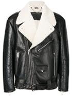 Marc Jacobs - Shearling Lined Jacket - Men - Cotton/lamb Skin/lamb Fur - 48, Black, Cotton/lamb Skin/lamb Fur
