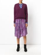 Christian Wijnants - Kya Jumper - Women - Virgin Wool - M, Pink/purple, Virgin Wool