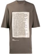 Rick Owens Drkshdw Graphic T-shirt - Neutrals