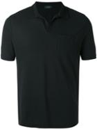 Zanone - Polo Shirt - Men - Cotton - 50, Black, Cotton