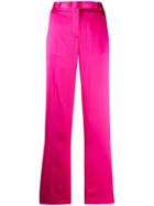 Msgm Tuxedo Style Trousers - Pink