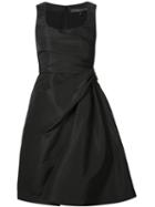 Carolina Herrera Asymmetric Draped A-line Dress