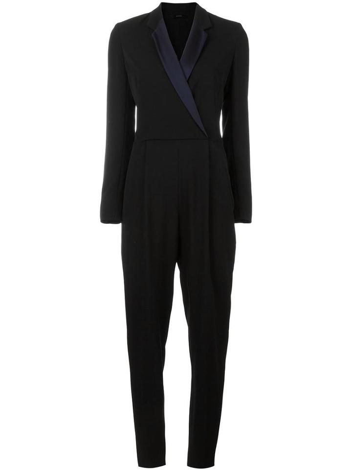 Paul Smith Long Sleeved Jumpsuit, Women's, Size: 38, Black, Wool/cupro