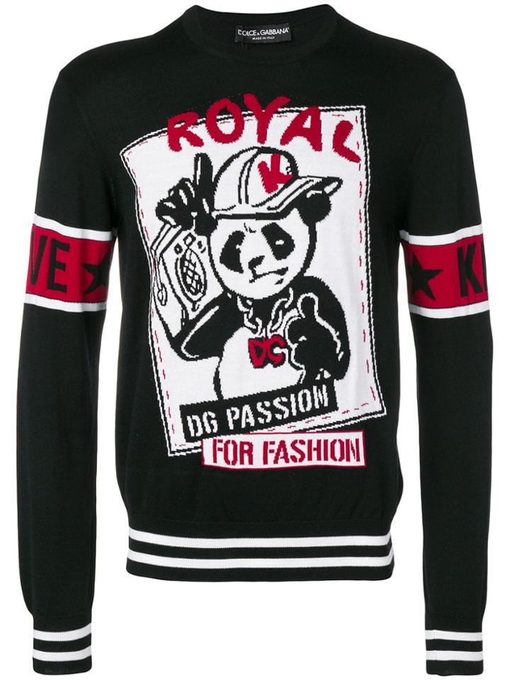 Dolce & Gabbana Dg Passion Sweater - Black