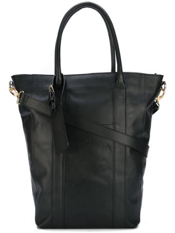 Ugly One Classic Tote Bag, Adult Unisex, Black, Leather