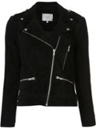 Just Female Peaked Lapel Jacket, Women's, Size: Xs, Black, Calf Leather
