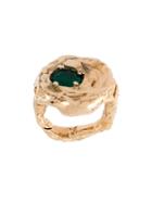 Alice Waese Terra Ring With Emerald