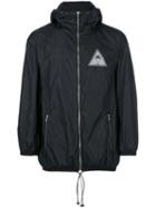 Palm Angels - Logo Print Windbreaker Jacket - Men - Cotton/polyamide - M, Black, Cotton/polyamide