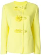 Ermanno Scervino Toggle Fastening Jacket - Yellow & Orange