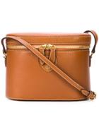 Mark Cross Luggage-style Shoulder Bag - Brown