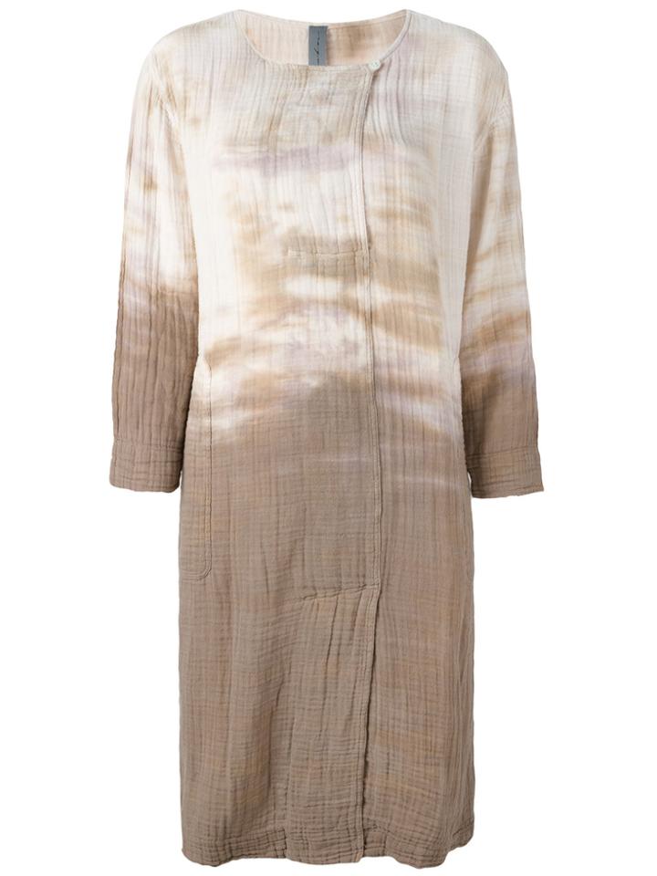 Raquel Allegra Boxy Day Dress - Nude & Neutrals