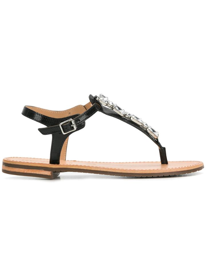 Geox Sozy Sandals - Black