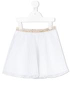 Loredana - Mesh Skirt - Kids - Cotton/polyester - 6 Yrs, Girl's, White