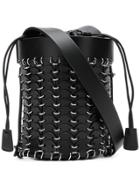 Paco Rabanne Mini-bucket Tote Bag - Black