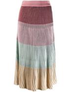 Marco De Vincenzo Ribbed Skirt - Pink