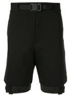 1017 Alyx 9sm Gaiter Buckled Shorts - Black