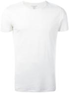 Majestic Filatures Round Neck T-shirt, Men's, Size: Xxl, Nude/neutrals, Silk/linen/flax
