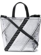 Proenza Schouler Silver Small Hex Tote - Grey