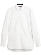 Burberry Cotton Oxford Shirt - White