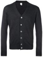 Eleventy Classic Cardigan, Men's, Size: Small, Grey, Silk/merino
