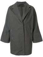 Fabiana Filippi Wide Sleeve Coat - Grey