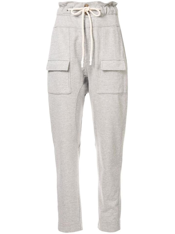 Bassike Utility Trousers - Grey