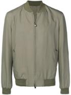 Corneliani Plain Bomber Jacket - Green