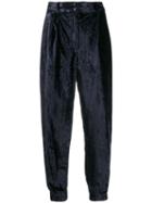 Ulla Johnson Corduroy Balloon Leg Trousers - Blue