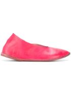 Marsèll Pointed Ballerina Shoes - Pink & Purple