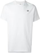 Roundel London Logo Print T-shirt, Men's, Size: S, White, Cotton
