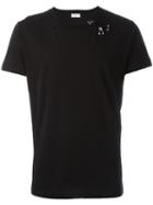 Saint Laurent Music Note Printed T-shirt, Men's, Size: Xxl, Black, Cotton