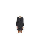 Fashion Concierge Vip Lisa Perry - Dot-print Crepe Shift Dress -