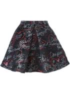 Philipp Plein 'lollipop' Skirt, Women's, Size: Small, Black, Polyester/acetate/viscose