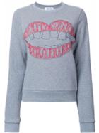 Jimi Roos 'kiss' Sweatshirt, Women's, Size: Large, Grey, Cotton