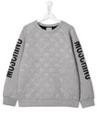 Moschino Kids Teen Teddy Bear Sweatshirt - Grey