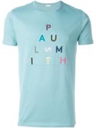 Paul Smith Jeans Triangle Print T-shirt, Men's, Size: Xl, Blue, Organic Cotton