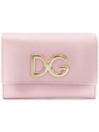 Dolce & Gabbana Small Continental Wallet - Pink & Purple